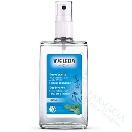 Weleda Desodorante Salvia Spray 100 Ml