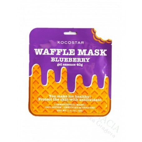 Kocostar Waffle Mask Blueberry 40 Gr