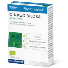 Pileje Phytostandard Ginkgo Biloba 20 Capsulas