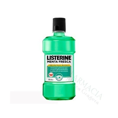 LISTERINE MENTA FRESCA 500 ML