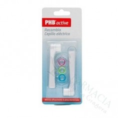 CEPILLO DENTAL ELECTRICO PHB ACTIVE RECAMBIO 2 UDS