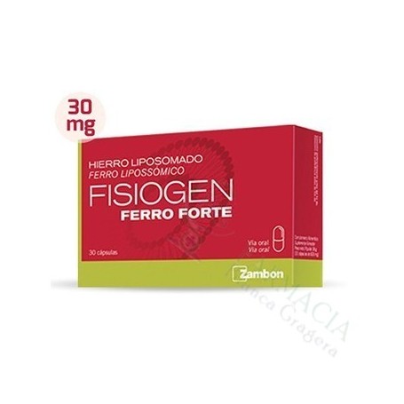 FISIOGEN FERRO FORTE 30 CAPS