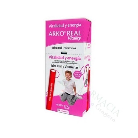 ARKOREAL VITALITY JALEA REAL + VITAMINAS 1 BARRITA