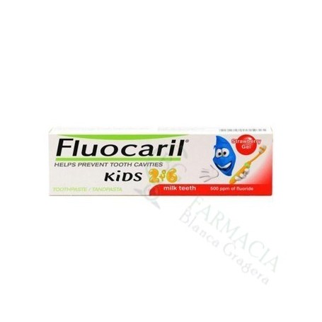 Fluocaril Gel Kids 2-6 Fresa