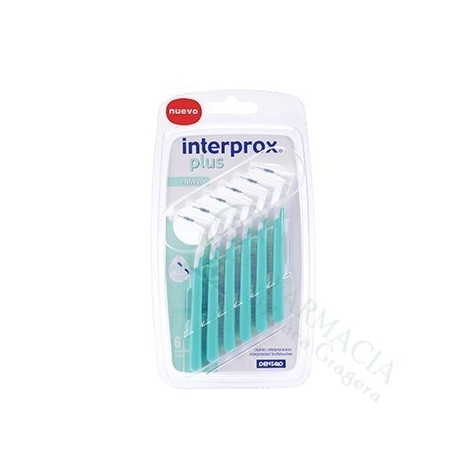 CEPILLO INTERPROX PLUS MICRO 6 UDS