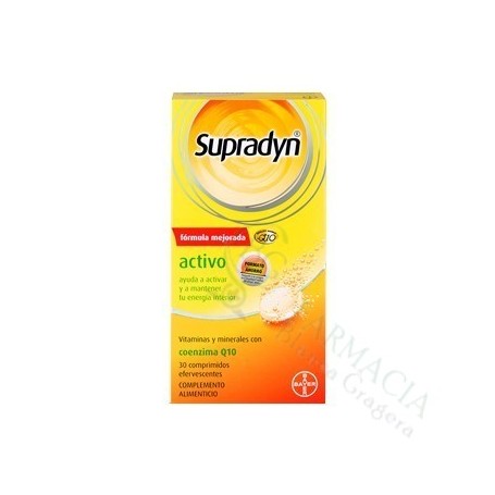 SUPRADYN ACTIVO 30 COMP EFERVESCENTES