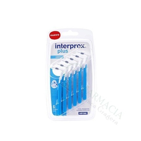 CEPILLO INTERPROX PLUS CONICO 6 UDS