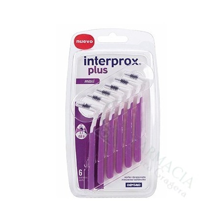 CEPILLO INTERPROX MAXI PLUS 6 UDS