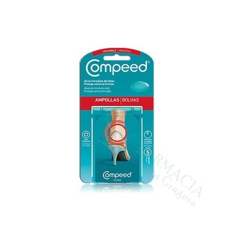 COMPEED APOSITO HIDROCOLOIDE AMPOLLAS INVISIBLES