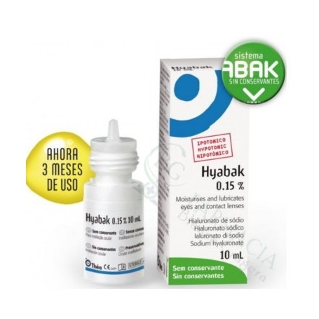 HYABAK SOL HIDR OCULAR 10 ML