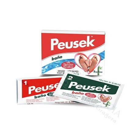 PEUSEK BAÑO DESOD 2 SOBRES