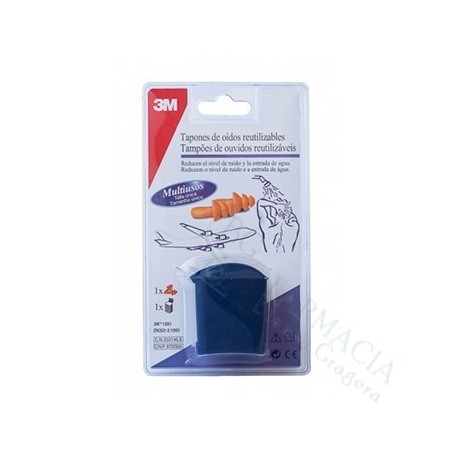 TAPONES OIDOS AGUA 3M 2 UDS