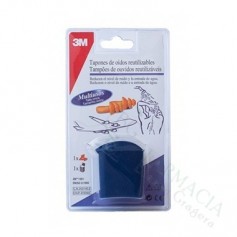 TAPONES OIDOS AGUA 3M 2 UDS