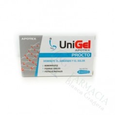 UNIGEL APOTEX PROCTO 5 SUPOSITORIO