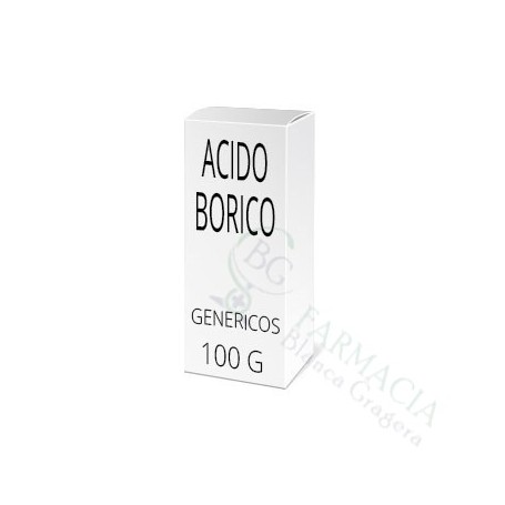 ACIDO BORICO GENERICOS 100 G