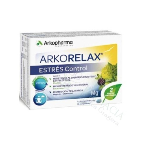 ARKORELAX ESTRES CONTROL 30 COMP