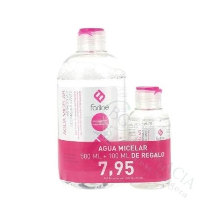 FARLINE PACK AGUA MICELAR 500ML + 100ML