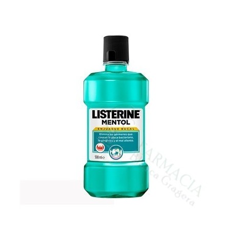 LISTERINE MENTOL 500 ML