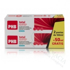 PHB TOTAL PASTA DENTAL 100 ML 2 TUBOS