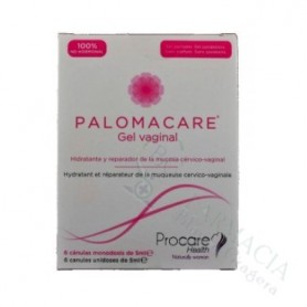 PALOMACARE GEL VAGINAL MONODOSIS 6 CANULAS 5 ML