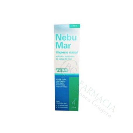 NEBUMAR HIGIENE NASAL SOLUCION SALINA 100 ML