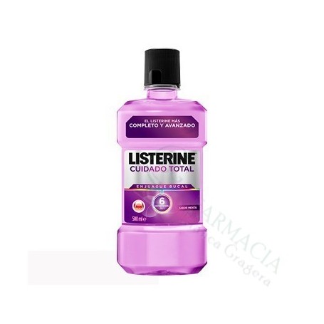 LISTERINE CUIDADO TOTAL 500 ML