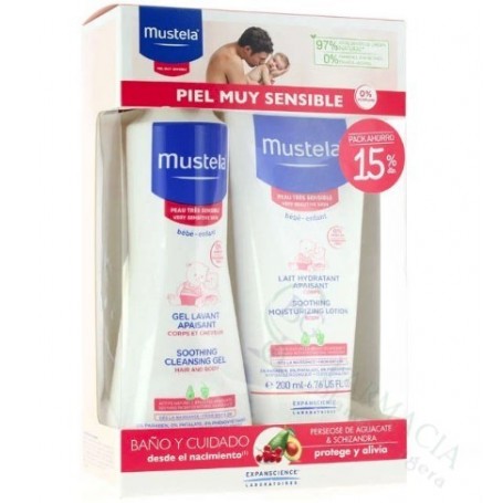 PACK MUSTELA PIEL SENSIBLE