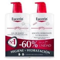 DUPLO EUCERIN GEL + LOCION ULTRALIGERA