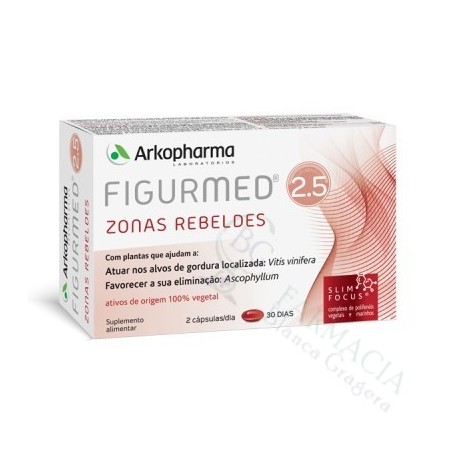 FIGURMED 2.5 ZONAS REBELDES 60 CAPS