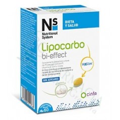 N+S LIPOCARBO BI-EFFECT 60 COMPRIMIDOS