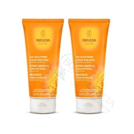 DUO WELEDA CREMA DUCHA ESPINO AMARILLO