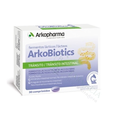 ARKOBIOTICS TRANSITO INTESTINAL 30 COMP