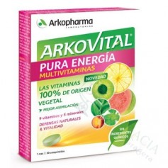 ARKOVITAL PURA ENERGIA 30 COMPRIMIDOS