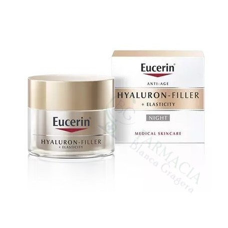 Eucerin Elasticity + Filler Crema De Noche 50 Ml