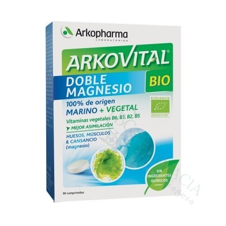 Arkovital Doble Magnesio Bio 30 Comp.