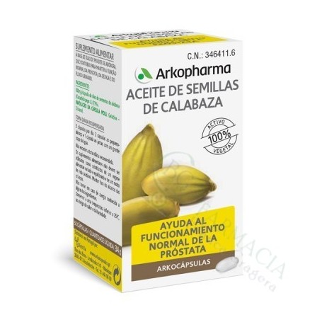 ARKOFLUIDO ACEITE CALABAZA 50CA