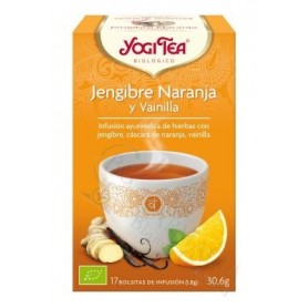 Yogi Tea Jengibre Naranja Y Vainilla