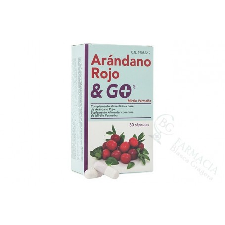 Arandano Rojo & Go 30 Caps