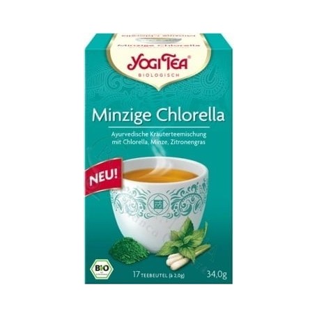 Yogi Tea Chlorella Menta 17 Bolsas