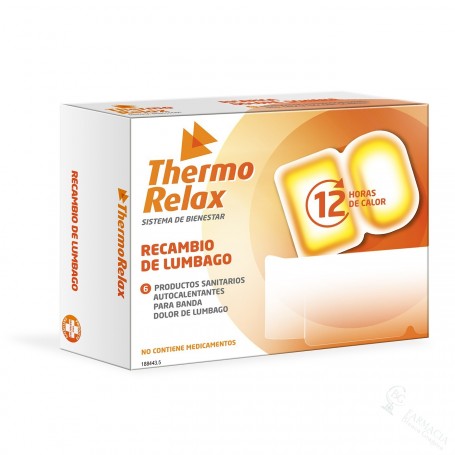 Thermo Relax Recambio Lumbago 6 Unidades