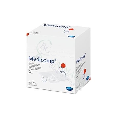 Medicomp Compresas Aposito Esteril 10 X 10 Cm 10