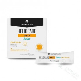 HELIOCARE 360 JUNIOR ORAL STICKS 20X1 GR